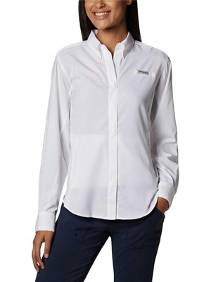 Columbia Womens Tamiami Iı Ls Shirt Beyaz Gömlek