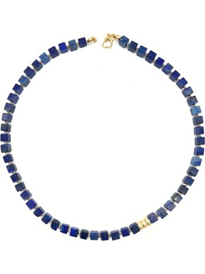 L'atelier Des Perles Vienna Necklace Lapis Lazuli Doğal Taş Kolye