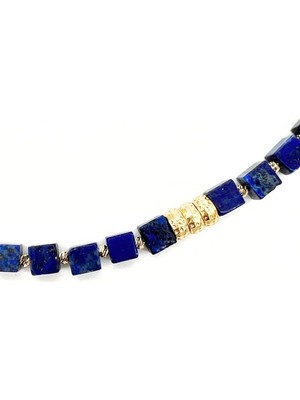 L'atelier Des Perles Vienna Necklace Lapis Lazuli Doğal Taş Kolye