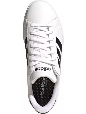 Adidas Grand Court 2.0 Erkek Beyaz - Siyah Spor Ayakkabı - GW9195