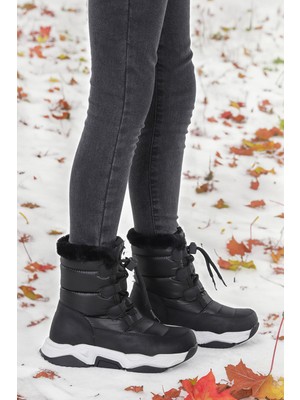 Kiko Kids Alison Bağcıklı Erkek Çocuk Kar Botu