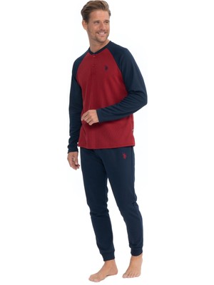 U.s. Polo Assn. Erkek Uzun Kollu Patlı Iki Iplik Eşofman Pijama Takımı S25838