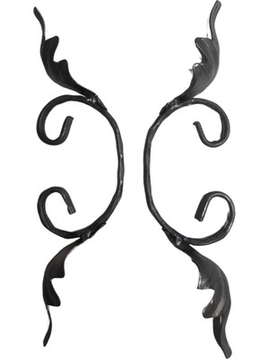 Yapraklı C Motif/ferforje Motif