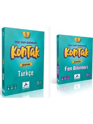 Paraf Yayınları 5. Sınıf Kontak 36 Haftada Fen Bilimleri - Türkçe