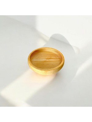 Asaf Atelier El Yapımı | Çam Ağacı | Ahşap Kase & Çerezlik | 15 cm