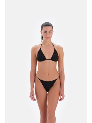 Eros 3337BK Üçgen Bikini Tk - Siyah