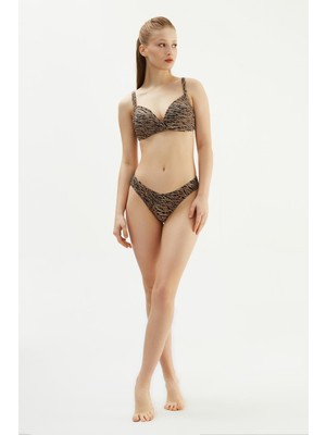 Eros 2085ESBK Kaplı Bikini Tk. - Leopar