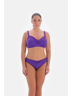 3228BK Kaplı Bikini Tk - Mor