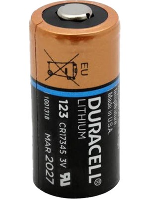 Duracell CR123A Ultra Lityum Pil Dökme Açık (4434)