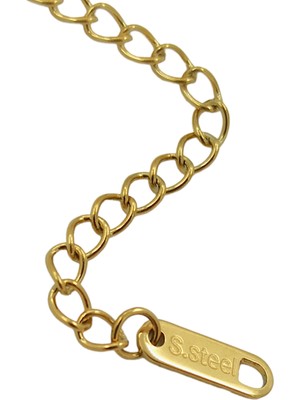 ÇLK Accessories Çelik Gökyüzü Tarot Yılan Zincir Kolye