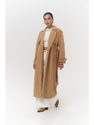 Mai Collection Femme Toffe Oversize Trençkot