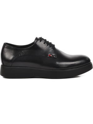 Ayakmod Premium 136 Siyah Deri Erkek Klasik Ayakkabı