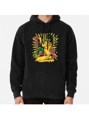 Hvit Stein Unisex Afro Men S Woman Essential Baskılı Sweatshirt