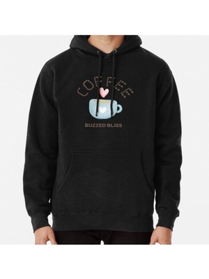 Hvit Stein Unisex Coffee Buzzed Bliss Baskılı Sweatshirt