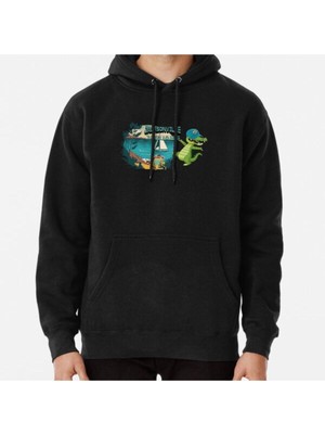 Hvit Stein Unisex Football By Jaye Metcalfe Baskılı Sweatshirt