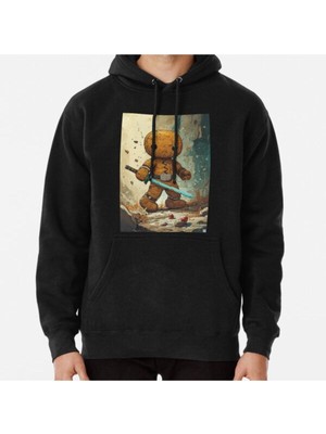 Hvit Stein Unisex Anthropomorphic Gingerbread Warriors In A Humorous Style Baskılı Sweatshirt