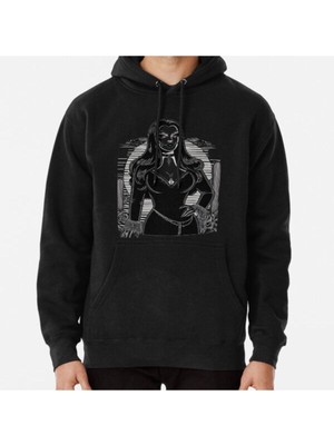 Hvit Stein Unisex Hot Goth Woman Baskılı Sweatshirt