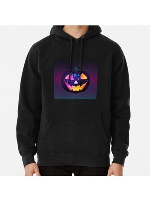 Hvit Stein Unisex Halloween 7 Baskılı Sweatshirt