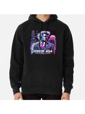 Hvit Stein Unisex Error 404: Truth Not Found Baskılı Sweatshirt