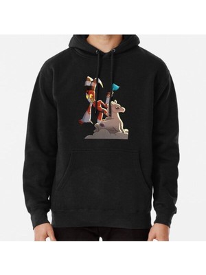 Hvit Stein Unisex Blitz At The Beach Baskılı Sweatshirt