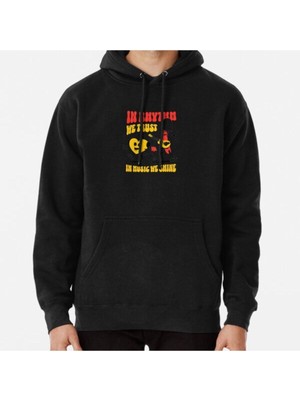 Hvit Stein Unisex In Rhythm We Trust In Music We Smile Baskılı Sweatshirt