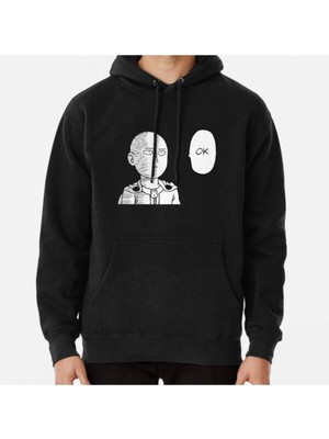 Hvit Stein Unisex One Punch Man Baskılı Sweatshirt