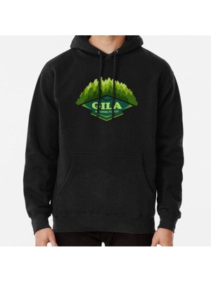 Hvit Stein Unisex Gila National Forest Baskılı Sweatshirt