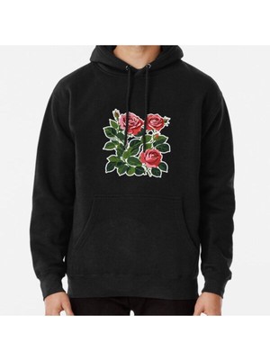 Hvit Stein Unisex Flowers 4 Baskılı Sweatshirt