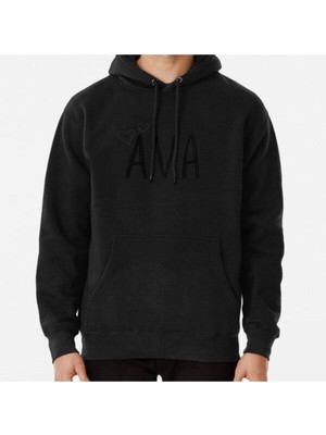 Hvit Stein Unisex Ava: A Name Full Of Love Baskılı Sweatshirt