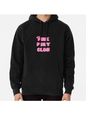 Hvit Stein Unisex Pink Pony Club Chappel Roan Baskılı Sweatshirt