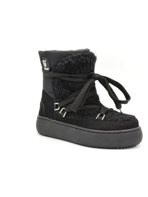 Vicco Merril Termo Kaymaz Taban Fermuarlı Kız Çocuk Bot Siyah