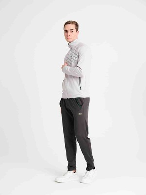 Lacoste Graphıcs Gri Slim Fit Erkek Eşofman Takımı