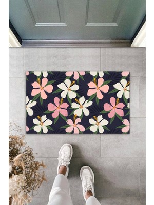 Miraxx 3D Baskı Özel Tasarım Çiçek Dış Mekan Paspas