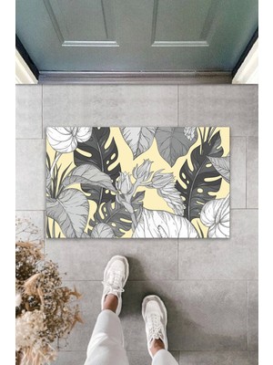 Miraxx 3D Baskı Özel Tasarım Yaprak Dış Mekan Paspas