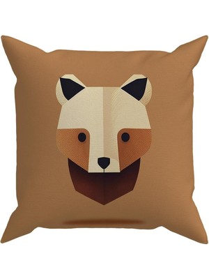 Woodhub Sweet Animals Kırlent Kılıfı Ds46