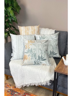 Woodhub Dijital Baskılı , Babyface Kırlent Kılıfı. Çift Taraflı, Gizli Fermuarlı, Minder Kılıfı 4 Adet