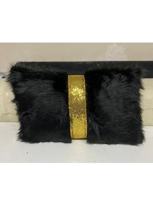 Woodhub Peluş Dikdörtgen Şeritli Dekoratif Kırlent Kılıfı