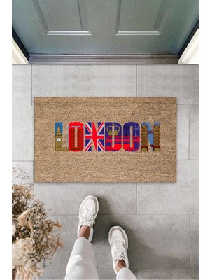 Miraxx 3D Baskı Özel Tasarım London Yazı Paspas