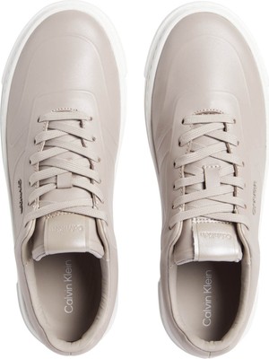 Calvin Klein Koyu Bej Kadın Sneaker HW0HW02249AE7