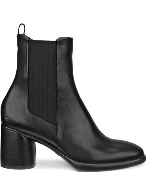 Ecco Sculpted Lx 55 Chelsea Kadın Siyah Topuklu Bot 22270301001