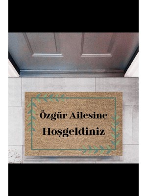 Miraxx Kapı Önü Paspası Dekoratif Dijital Baskı Kişiye Özel P 2313