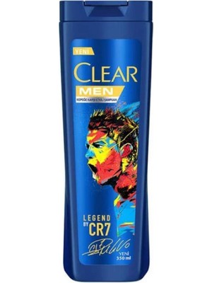 Clear Men Şampuan 350 Ml Legend By Cr7 Ronaldo