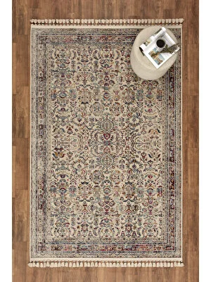 Kaşmir Halı 7/24 Kilim ve Jüt  Rose 160X230 cm