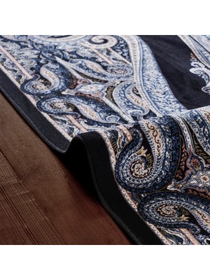 Kaşmir Halı İpek Moroccan Blue 160x230cm Halı