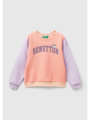 Benetton Kız Bebek Sweatshırt 3J70G10F8-24K-012