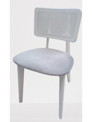 Sandalye Zia Model 90406 Kayın Gövde Modern Tarz Doğal Hasırlı El Yapımı