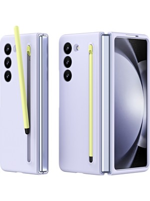 Teleplus Samsung Galaxy Z Fold 6 Kılıf Skinfeel Shockproof Kalemli Alp Kapak