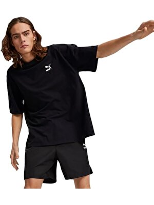 Puma Classıcs Oversized Tee Siyah Erkek/unisex T-Shirt