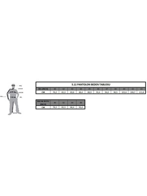 5.11 Strıke W-Flex-Tac Pantolon Lacıvert