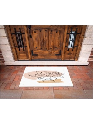 Miraxx 3D Baskı Özel Tasarım   Geometrik Dış Mekan Paspas 192